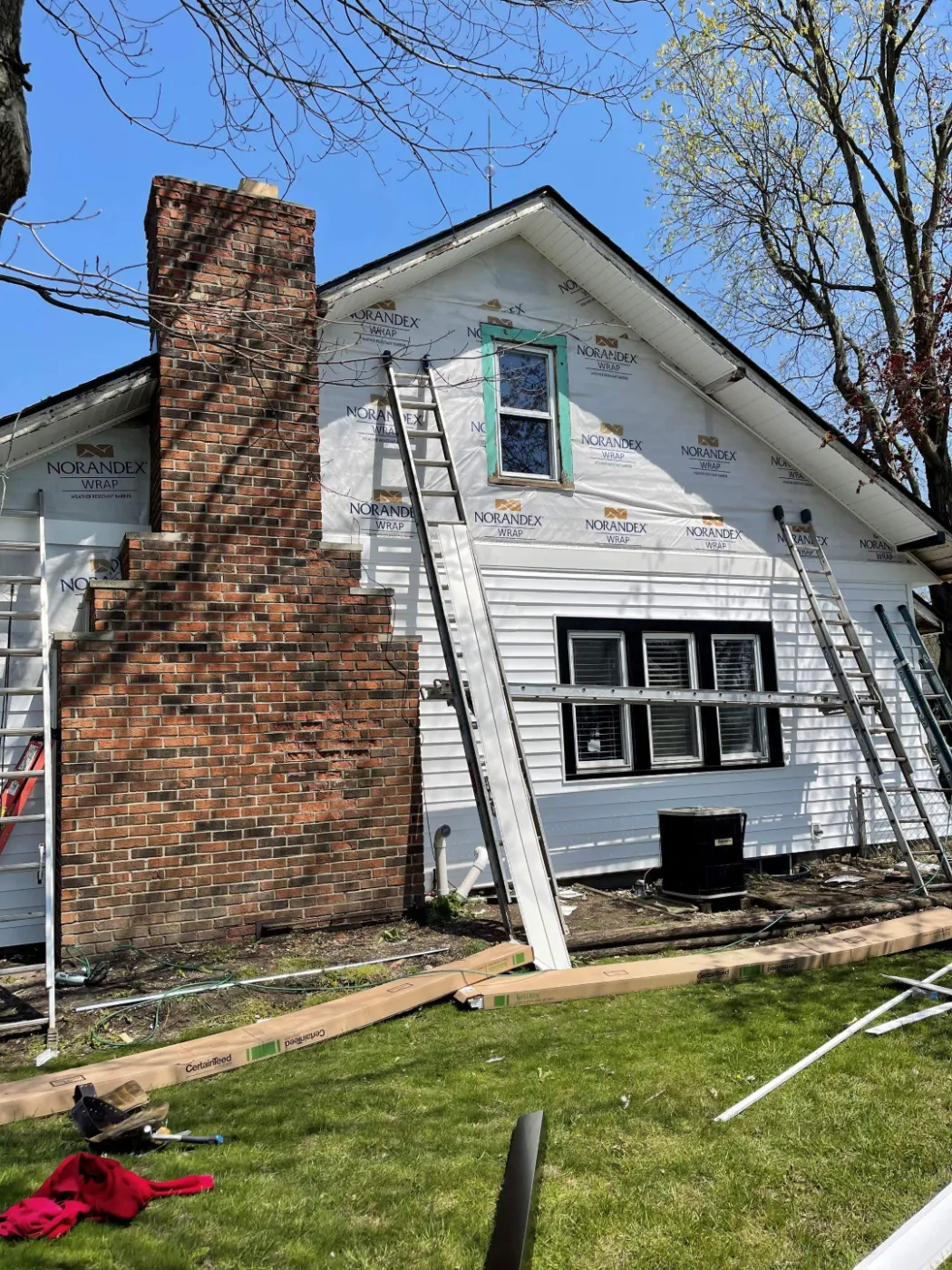 Vinyl siding replacement completed in Station Hill